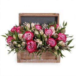 Ящик роз МодиБлю