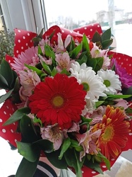 Букет герберы 