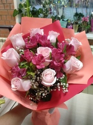 Букет розовое чудо
